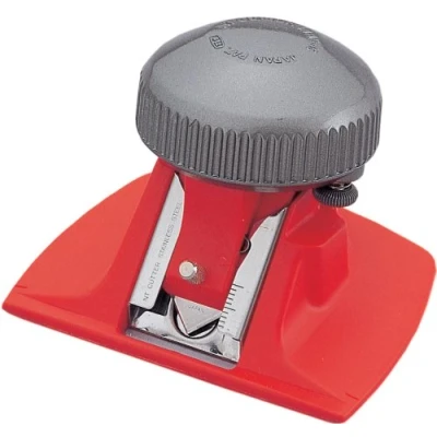 Abbildung von NT Professioneller Mattenschneider, 45 Grad Schrägmatten Brettschneider, 1 Cutter (MAT 45P), Aluminium Druckguss Griff, rot/grau