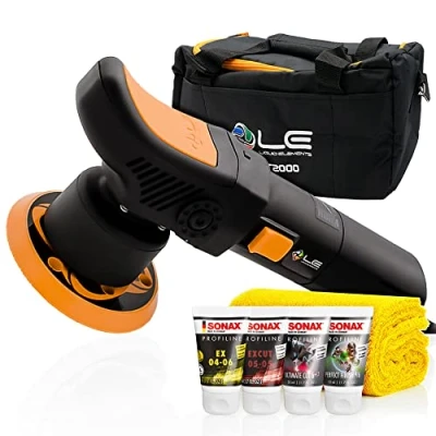 Abbildung von Poliermaschinen Politur Set Liquid Elements T2000 V3 Exzenter Maschine, 125mm Scheibe Sonax polieren (Explorer)