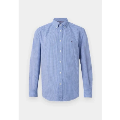 Abbildung von Tommy Hilfiger Gingham Shirt Hemd, Herren, Größe: Large, Wedge blue