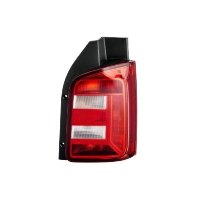 Abbildung von HELLA 2SK 012 338 041 Rückleuchte rechts P21/5W, W21W, W5W 12 mit Glühlampen Lampenträger VOLKSWAGEN: Transporter 6 Kastenwagen