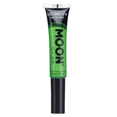 Abbildung von Moon Glow Neon UV Mascara, leuchtende Neonfarbe, leuchtet unter Beleuchtung, Make up (Intensives Grün, 15 ml (1 Stück))