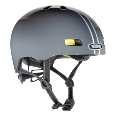 Abbildung von NUTCASE Fahrradhelm Street MIPS Gloss Reflective. Suit and Tie Stripe