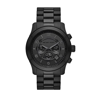 Abbildung von Michael Kors Runway Chronograph, Herren, Größe: One Size, Black