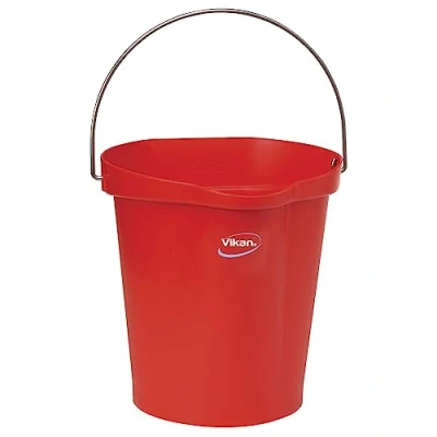 Abbildung von Vikan Eimer rot, 12l,