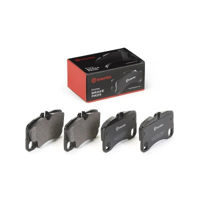 Abbildung von BREMBO P 65 035 Bremsbelagsatz für Verschleißwarnanzeiger vorbereitet ohne Zubehör PORSCHE: 911 Coupe