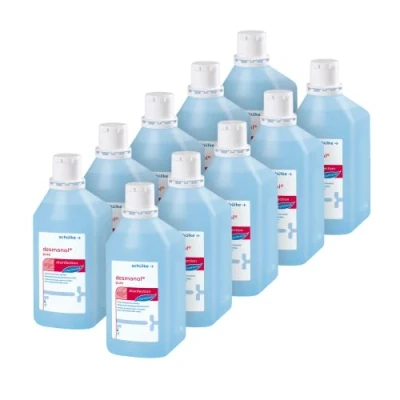 Abbildung von Desmanol® pure, Handdesinfekion, von Schülke, 10x 1000ml