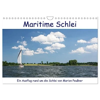Abbildung von Maritime Schlei (Wandkalender 2025 DIN A4 quer), CALVENDO Monatskalender
