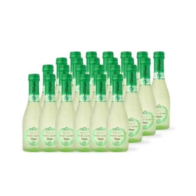 Abbildung von SCAVI &amp; RAY Hugo Aperitivo PICCOLO (24 x 0,2l) Erfrischender Cocktail mit 10,5% Vol. Alkohol italienischer Aperitif 24 kleine Flaschen ideal für Sommerabende Gartenpartys