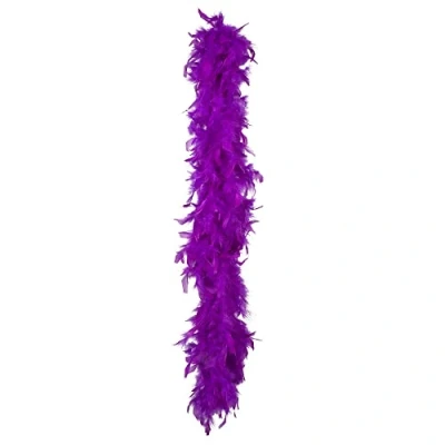 Abbildung von Boland Feder Boa, Länge circa 180 cm, Kostüm Accessoire, Charleston, 20er Jahre, Flapper, Karneval, Mottoparty