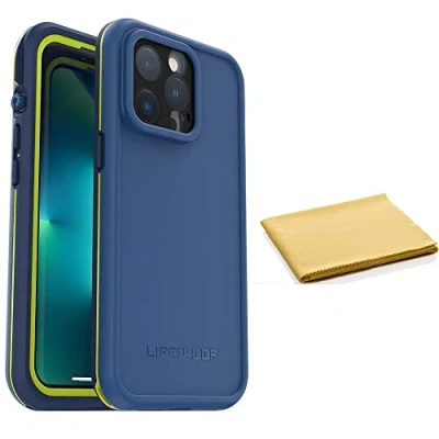 Abbildung von LifeProof FRFRE Series Wasserdichte Schutzhülle mit Magsafe für iPhone 13 Pro (nur Reinigungstuch) keine Einzelhandelsverpackung Onward Blue