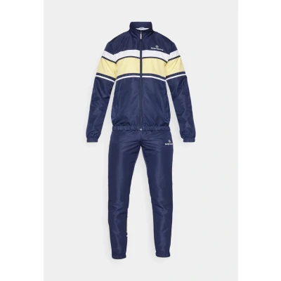 Abbildung von Sergio Tacchini ARPA Tracksuit SET Trainingsanzug, Herren, Größe: Large, Navy/popcorn