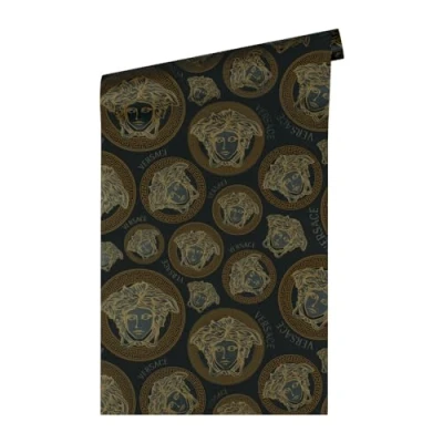 Abbildung von Versace Vliestapete &quot;Wallpaper 5 Medusakopf&quot;, leicht glänzend, Designertapete
