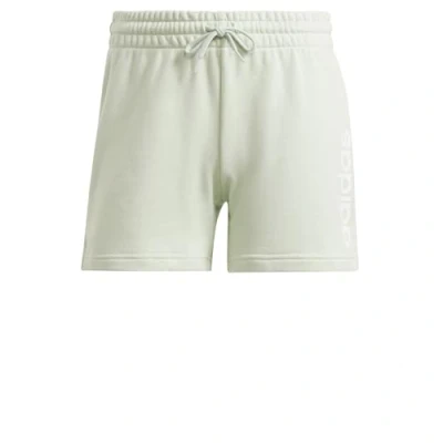 Abbildung von adidas Sportswear Essentials Linear Short kurze Sporthose, Damen, Größe: XS, Linen green