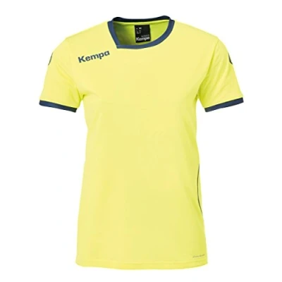 Abbildung von Kempa Damen Curve Trikot, FluoGelb/DeepBlau, XL