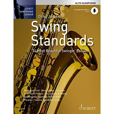 Abbildung von Swing Standards: Die 14 schönsten Balladen. Alt Saxophon. (Schott Saxophone Lounge)