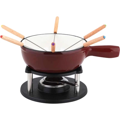 Abbildung von Carl Schmidt Sohn Fondue &quot;ALPEN&quot;, Induktion, inkl. 6 Gabeln