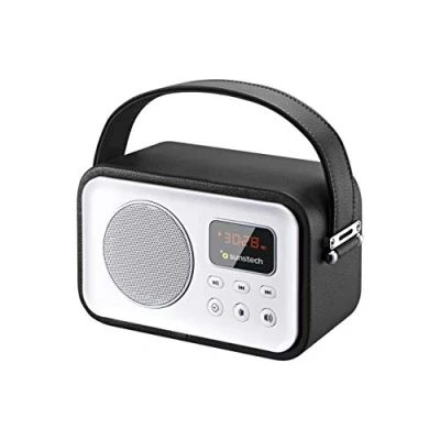 Abbildung von Sunstech RPBT450BK Retro Bluetooth Radio schwarz