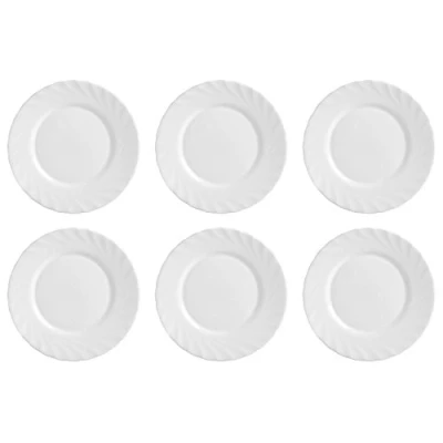 Abbildung von 6 Dessertteller / Nachspeisen Teller Trianon flach Ø 19,5 cm