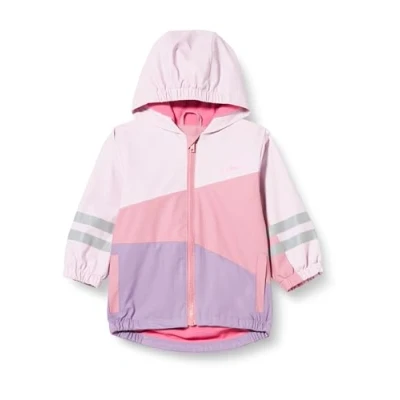 Abbildung von Playshoes Unisex Kinder Fleece futter Regenmantel Regenjacke Regenbekleidung, Lila, 140 EU