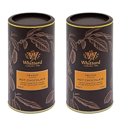 Abbildung von Whittard of Chelsea Orange Flavour Hot Chocolate (2 Packungen)
