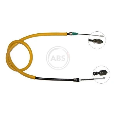 Abbildung von A.B.S. K19878 Handbremsseil 1343 Trommelbremse für Links /Rechtslenker RENAULT: CLIO 2