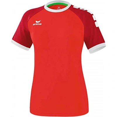 Abbildung von Erima Damen ZENARI 3.0 Trikot, Rot/Rubinrot/Weiß, 36