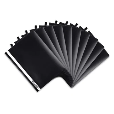 Abbildung von Oxford Hefter 10x Schnellhefter, DIN A4, PP, schwarz