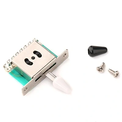 Abbildung von Musiclily Metrisch Gitarren 5 Weg Schalter Way Switch Wege Pickup Wahlschalter für Strat Tele Style E Gitarre