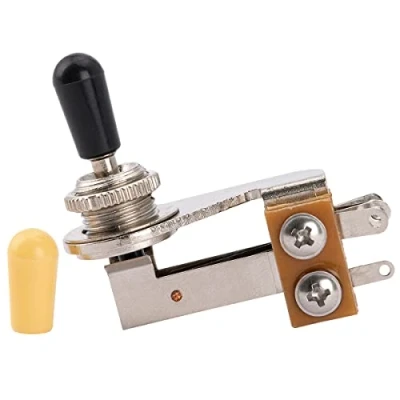 Abbildung von Musiclily Basic Metrisch 3 Weg Toggle Switch L Typ Pickup Wahlschalter für USA Les Paul Epiphone SG ES Style E Gitarre