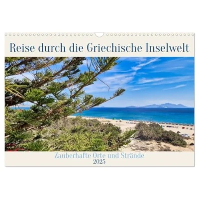 Abbildung von Reise durch die Griechische Inselwelt (Wandkalender 2025 DIN A3 quer), CALVENDO Monatskalender