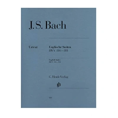 Abbildung von Englische Suiten BWV 806 811, Urtextausgabe ohne Fingersatz: Besetzung: Klavier zu zwei Händen (G. Henle Urtext Ausgabe)