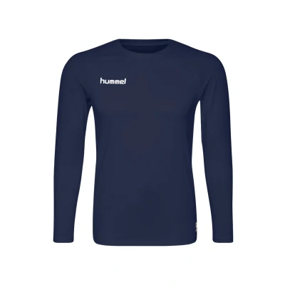 Abbildung von Hummel HML First Performance Jersey L/S Langarmshirt, Herren, Größe: Small, Marine