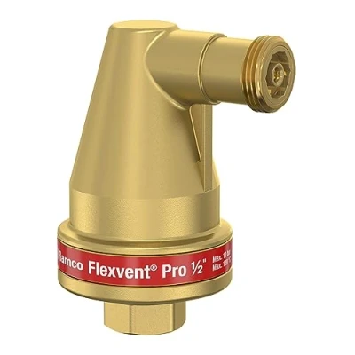 Abbildung von Flexvent Pro 1/2&#039;&#039; mit 3/4&#039;&#039; Außenanschlussstutzen