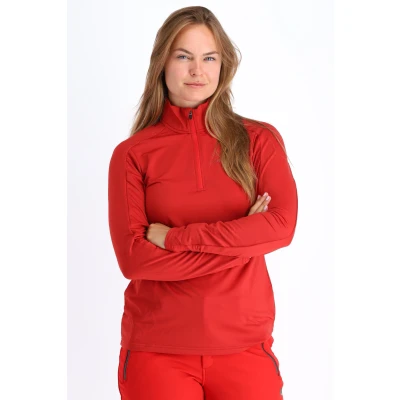 Abbildung von Core Gain Midlayer W Bright Red XL Wanderjacke,