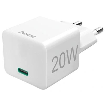 Abbildung von Hama Ladegerät 20 Watt, Schnellladegerät mit Power Delivery u. Quick Charge USB