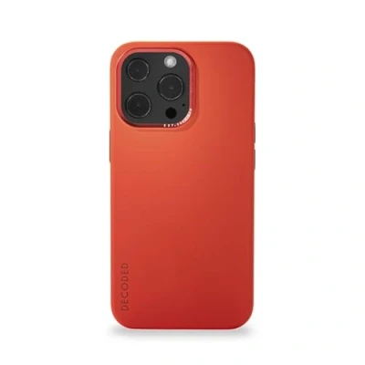 Abbildung von Decoded Silicone Back Cover, Schutzhülle für iPhone 13 Pro Max, MagSafe, rot