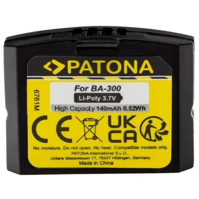 Abbildung von PATONA Akku BA 300 Kompatibel mit Sennheiser HC BA300, NCI PLS100H, P/N 523306, 500898, Set 830 TV, 840 S, 900