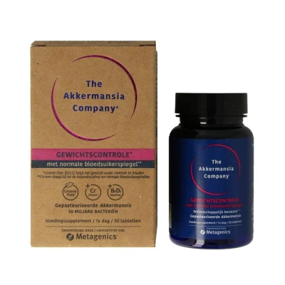 Abbildung von Die Akkermansia Gesellschaft Gewichtsmanagement mit Glukosekontrolle 30 Tabletten