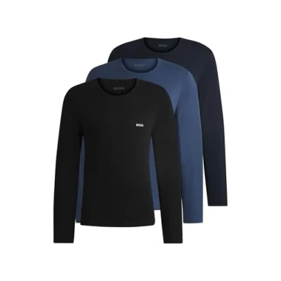 Abbildung von BOSS Classic 3 PACK Unterhemd/shirt, Herren, Größe: Medium, Patterned thirtysix