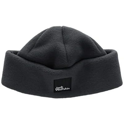 Abbildung von Jack Wolfskin Unisex Kinder Spirit Fleece Y Beanie M tze, phantom, Einheitsgröße EU