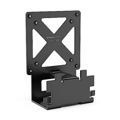Abbildung von HumanCentric VESA Halterung Adapter Kompatibel mit Samsung Curved Monitor T55 Series 27&quot; und 32&quot; auf Ständer, Schreibtischhalterung 75x75 oder 100x100mm