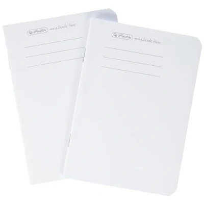 Abbildung von Herlitz 50033812 Refill für Notizheft flex, A6, 2 x 40 Blatt punktiert, 1 Stück, Weiß