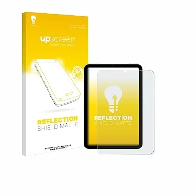 Abbildung von upscreen Entspiegelungs Schutzfolie für Apple iPad Mini 6 WiFi 2021 Displayschutz Folie Matt [Anti Reflex, Anti Fingerprint]