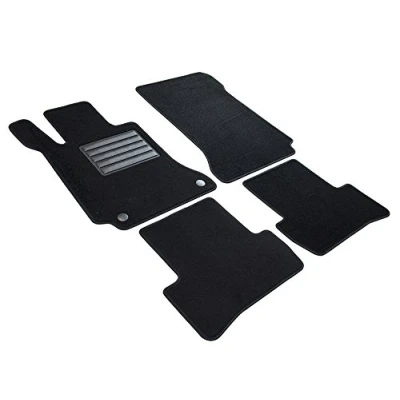 Abbildung von MDM SP 7617 Fußmatten Velours Autoteppich passend für Mercedes Klasse A (W177) / B (W247) GLA (H247) CLA (C118) 2018&gt; (auch versions Plug in Hybrid), black