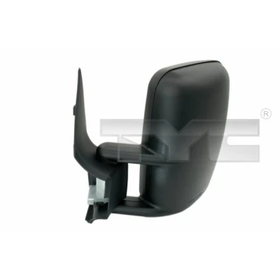 Abbildung von Außenspiegel Blic 5402 04 9291913P links schwarz manuell konvex, kurzer Spiegelarm MERCEDES BENZ: Sprinter 3 T Kastenwagen, 4 Kastenwagen