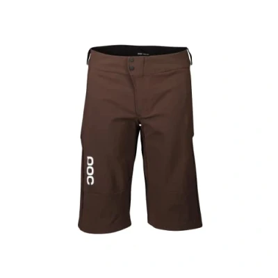 Abbildung von POC Essential MTB Shorts kurze Sporthose, Damen, Größe: Medium, Axinite brown