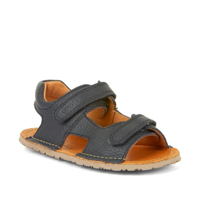 Abbildung von Froddo Barefoot Flexy MINI Riemensandalette für Kinder, Größe: 30, Dark blue Schuhe