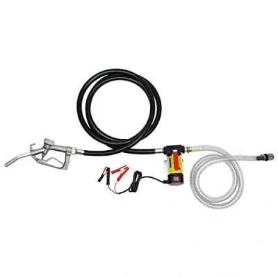 Abbildung von AOOUNGM Selbstansaugend Dieselpumpe 12V Bio Heizölpumpe Ölabsaugpumpe Kraftstoffpumpe 45L/min 175W Self priming Diesel Pump