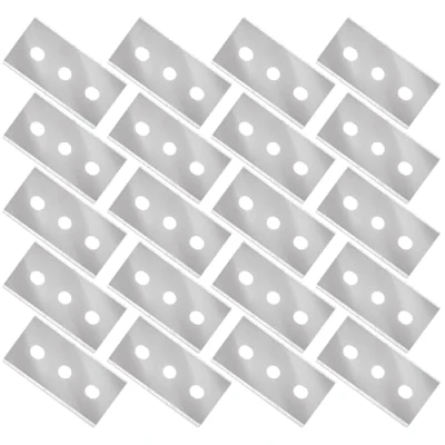 Abbildung von 20 Stück Klingen für ceranfeldschaber,Doppelseitige Schaberklingen,Schaber Ersatzklingen,Kochfeldschaber Reinigungsschaber,Rasierklingen Glasschaber,Zeranfeldkratzer