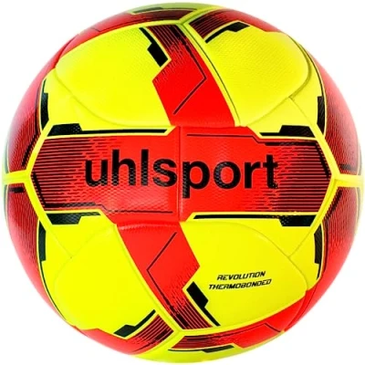 Abbildung von uhlsport Revolution Thermobonded Fußball Spielball für Erwachsene Thermisch verklebt mit haltbarem Material FIFA Quality PRO Zertifiziert
